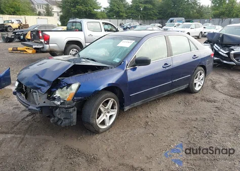 2003 Honda Accord 2.4 Lx z USA, uszkodzony, nr VIN 1HGCM56303A113995